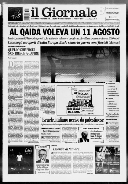 Il giornale : quotidiano del mattino